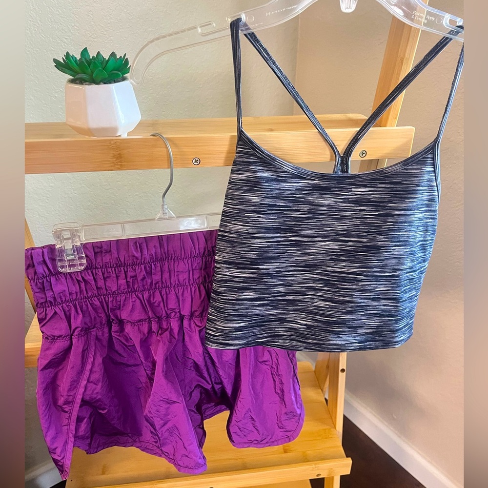 Free people movement The Way Home purple shorts, size small!